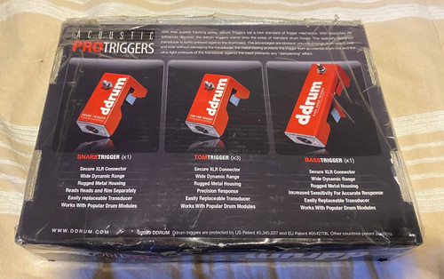 Ddrum acoustic pro triggers - ddrum,