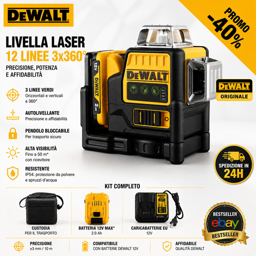 Dewalt laser wasserwaage grün - laser,