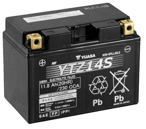 Yuasa ytz14s agm batterie - yuasa,