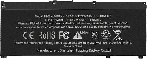 Laptop akku sr03xl - hp, pavilion
