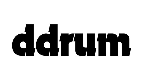 Ddrum drums klebeschrift - ddrum,