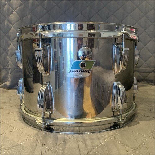 Ludwig edelstahl tom 12x8 - edelstahl,